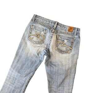 BKE Libby Women Light Wash Bootcut Jeans 30x31.5 Stretch Denim Y2K Retro Western